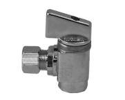 - Smooth 1/4 turn on/off 9 approval 3333 3/8 FIP x 3/8 compression STOP valves, COMPRESSION
