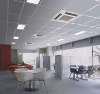 FXZQ-M 4-Way blow ceiling mounted cassette (600 mm x 600 mm) FXZQ-M New and extremely compact casing (575mm in depth) enables unit to fit flush into ceilings and match standard architectural modules,