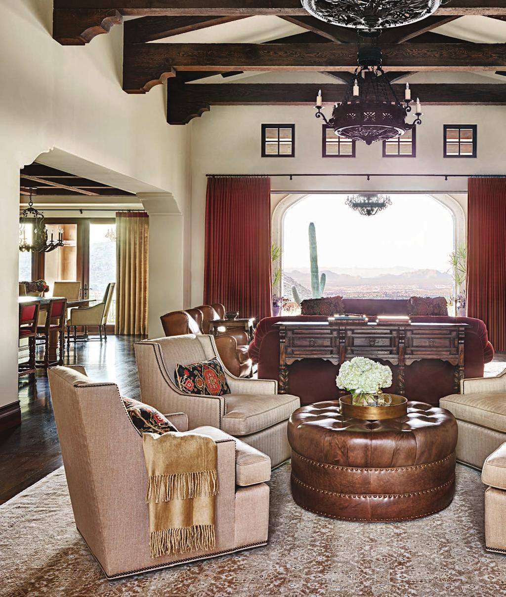 THIS PHOTO: Pocket doors in the great-room retract to unite indoor and outdoor entertaining areas.