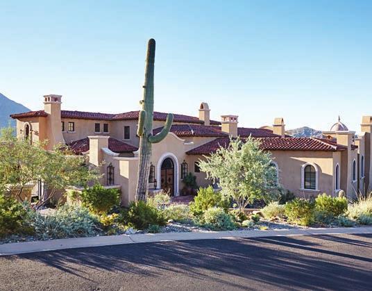 To bring their vision to life, the couple asked architect Gary Wyant and interior designer Lissa Lee Hickman to design a retreat in Scottsdale, Arizona set on a 2.