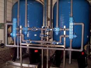 Bore Water Treatment Using Media Filtration Technology Removal of pesticides from bore hole water in food processing facility to upgrade the water for use in the manufacturing process and