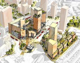 Large scale projects UAL Elephant and Castle new