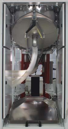 Turbinenpacker the design of the integrated chamber bottom and top fluidisation air system, which provides an optimal product feed rate with a minimal air supply.