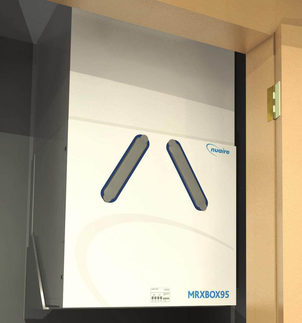 NUAIRE S MVHR Acoustic solution for MRXBOX95(AB)-WH1 and MRXBOX95(AB)-WM2 Nuaire s First Fix and Acoustic Solution are designed to not only reduce noise but to improve the installation when wall or