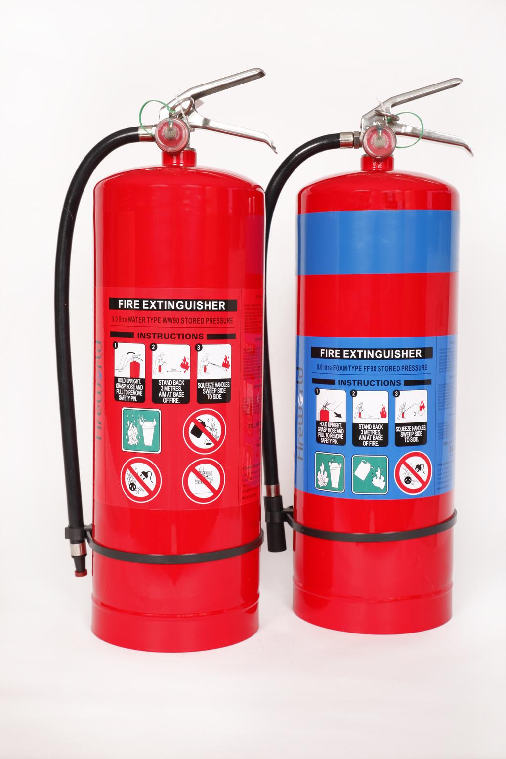 - 4 - WORLD AIR FOAM EXTINGUISHER Certified & Approved to AS/NZS 1841.
