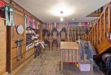 This barn would easily convert to garaging if required as the stables are portable and the access is good.