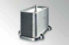 Oil Coolers Engine oil coolers/transmission oil coolers ensure a nearly constant temperature spectrum.