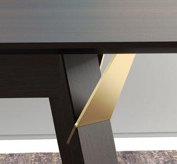 EXECUTIVE DESKS The Signature executive desk features a unique yet stylish design that inspires