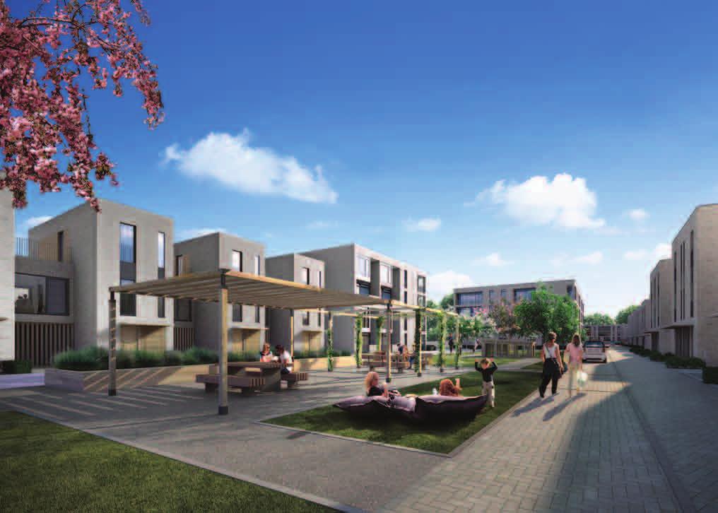 Central Square The proposals also include a mixture of affordable homes, which are distributed within the site to create greater balance and diversity.