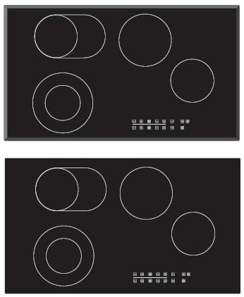 User Manual for your BACE9004 GECE9004 90 cm Front touch control 4 radiant zone ceramic hob NOTE: This User Instruction Manual contains important information, including safety & installation points,
