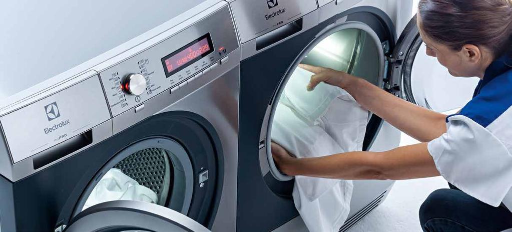 Faster. Cleaner. Greener. Slow programs and inadequate or unhygienic laundry results are everyday hindrances when domestic machines are unable to meet business needs.