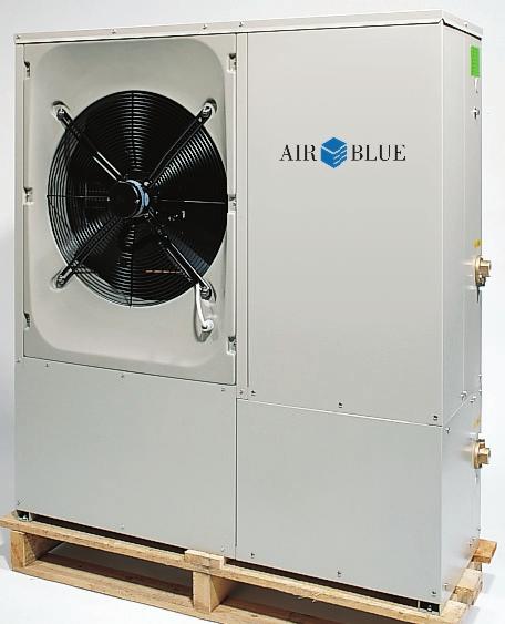 ALFA/ ST/ FC Air-condensed liquid chillers with axial fans and free-cooling coils. GENERAL DESCRIPTION Unit Frame. Galvanized steel frame with baked-on epoxy-polyester powder paint. RAL 7032 colour.