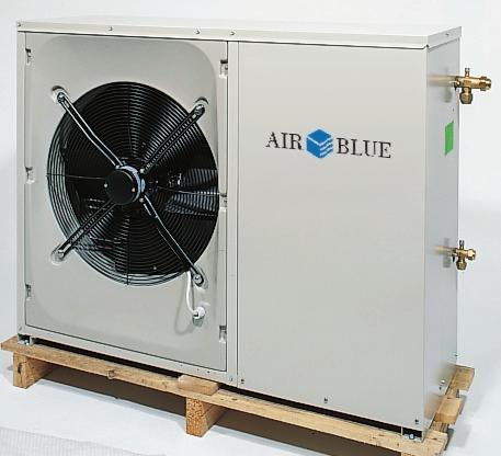 ALFA/ LE 5,6 64,6 kw Condensing units and heat pumps with axial fans and scroll compressors GENERAL DESCRIPTION Unit Frame. Galvanized steel frame with baked-on epoxy-polyester powder paint.