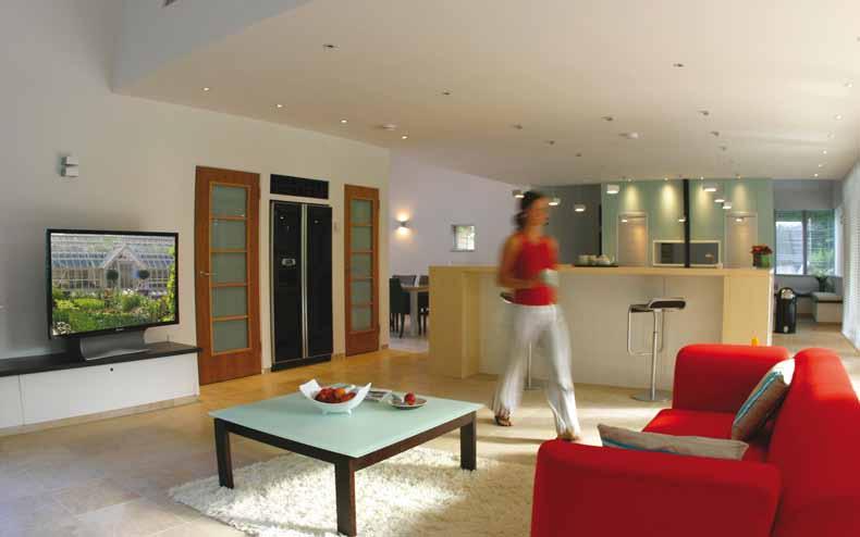 THE FULLY INTEGRATED SMART HOME No matter how much control integration takes place, if the