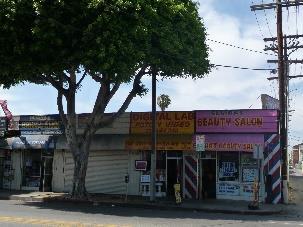 North side of Pico Boulevard, east of Arapahoe Street No.