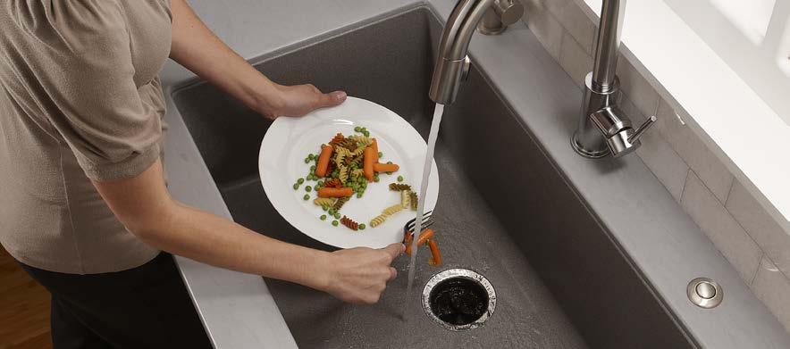 RESULTS Disposer usage is high: The majority of respondents (almost 60%) reported that they almost always use the disposer when preparing meals and cleaning up after meals.