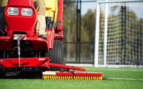 EXPERT CARE PLANS High traffic and larger high performance sports grounds require regular care to maintain the