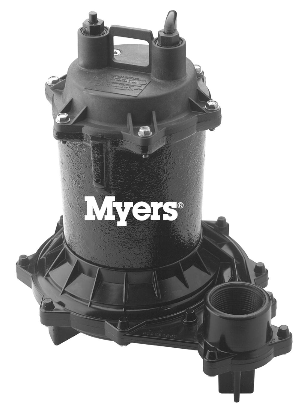 ME40/ME40AG SERIES Submersible Sump, Effluent & Sewage Pumps Installation and Service Manual