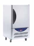 Professional Refrigeration > Blast Chiller Series Reach-in Specification Accommodates 1/1 GN size Foodsafe 304 grade stainless steel exterior and interior Galvanized steel exterior back and base