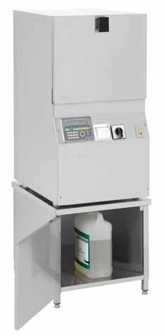 The capacity also allows for the insertion of additional wash racks to facilitate the washing of cannulated instruments, dental handpieces, hoses, glassware and rigid scopes.