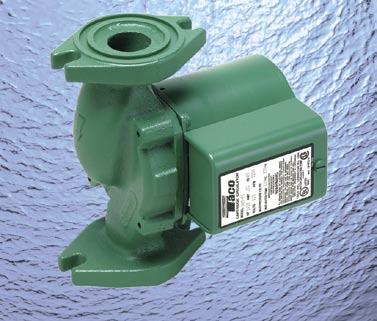 Model Model 005 005 Cartridge Circulator The Taco 005 is designed for a wide range of Residential/Light Commercial water circulating applications.