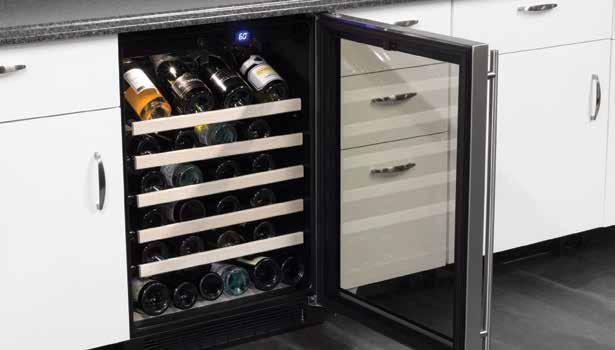 30" Marvel Standard Efficiency Single Zone Wine Cellar Model # 8SWCE**** MARVEL Prime Controls allow you to set cabinet temperature from 40 F to 65 F Thermal-efficient cabinet ensures optimum wine