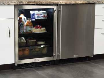 24" Marvel Beverage Refrigerator with 24" Marvel All Refrigerator 24" Marvel