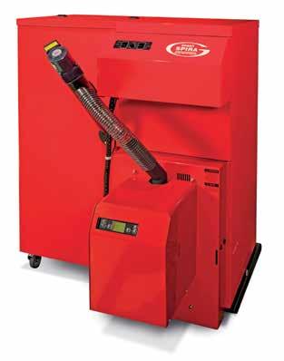 Grant Spira Condensing Wood Pellet Boiler range High efficiency condensing biomass boilers with outputs from 5kW to 72kW.