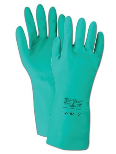 GLOVES, SPRAYERS and PROTECTION Green Nitrile Gloves Ideal for handling some solvents,