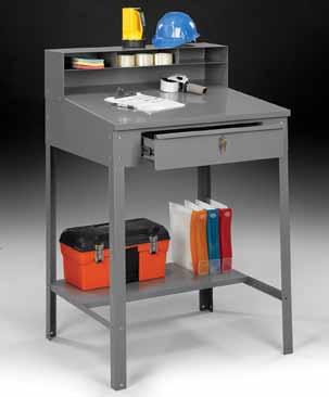 Foreman s Desk Open Style Wall Mounted Foreman s Desk Add a handy work surface