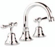 Tap pr, CD Lever Mounts through basin or bench top up to 42mm thick Cascade Lever