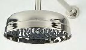 Concealed Thermostatic Shower with two flow controls 5227 8 shower rose 5884 Overhead shower arm