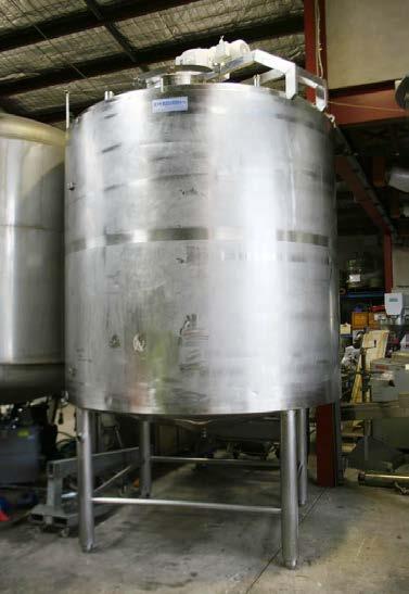 Jacketed Mixing Tank # 10356 5000 Ltr Stainless Steel Glucose Vessel Nda #9155 2600 LTR S/S Jacketed Contra Rotating Mixing Vessel #10997 8500 Ltr Stainless Steel