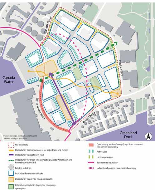 SE Printworks - a starting point Summary of the revised Area Action Plan (November 0) aims & opportunities for the SE Printworks and adjacent sites: A fine grain, mixed use town centre, not dominated