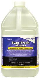 This one-step, no-rinse disinfectant cleaner is perfect for air conditioners, commercial air handling units, HVAC cooling coils, refrigeration equipment, and evaporator coils.