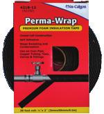 Insulation Products Perma-Wrap Foam Insulation Tape Perma-Wrap is formulated from the highest quality elastomeric thermal insulation material.