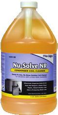 Nu-Solve NR is also for other applications where it is desirable to have less diluted cleaning solution on a