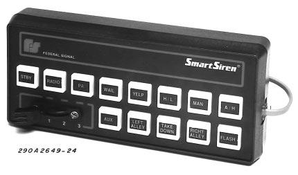 Model SS2000SS Series ELECTRONIC SIREN AND LIGHT CONTROL SYSTEM