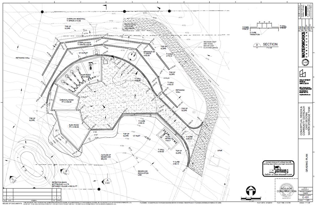 Project Conditions Retention 2 8 ft MH Existing Site 1.05 acres 113 ft. diameter tank 10 ft.