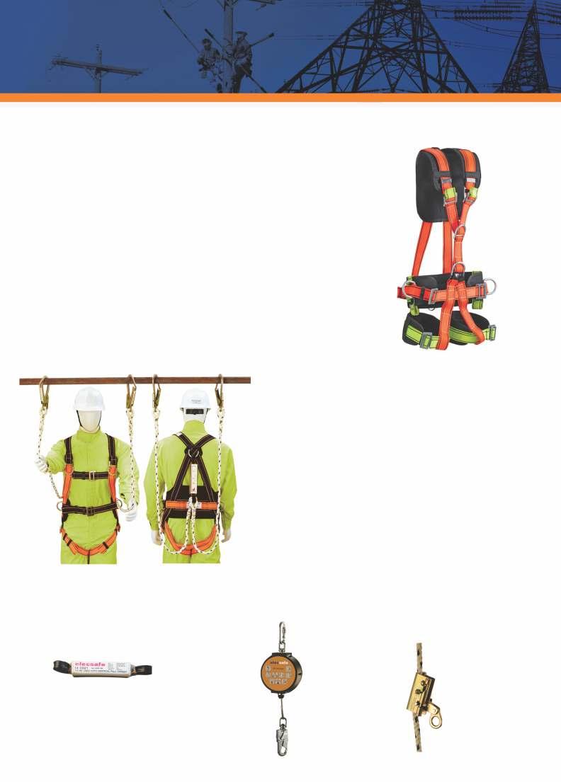 Fall Protection Safety Harness Introduction Harness is to be worn by person who is working at heights or vertical operations which has risk of falling.