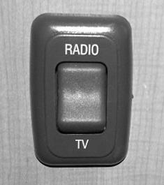 SECTION 8 - ENTERTAINMENT RADIO/TV SWITCH The 12-volt current is supplied from the house batteries (or from the power converter when connected to shoreline power or running the generator).