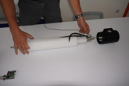 6. Pull membrane tube from the