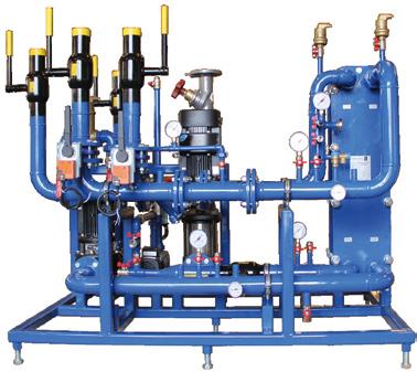 The units are based on Sondex heat exchangers and Sondex pumps combined with components from leading manufacturers of valves and electronic control systems.