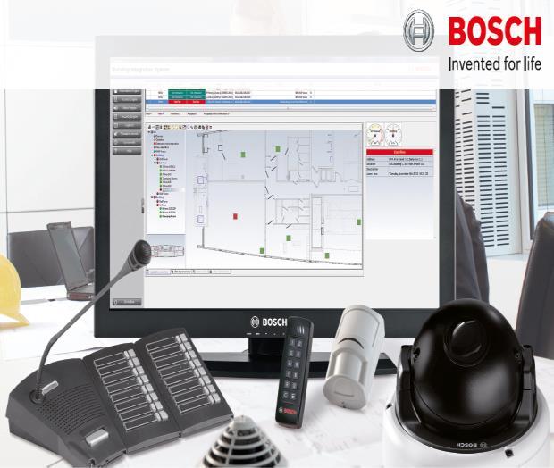 Integration platform from Bosch (BIS) Building Integration System One single