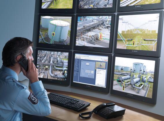 Integrated solutions Advantages of integrated solutions in industry objects Effective video surveillance of all areas even in difficult conditions Earliest detection of suspicious persons Fast