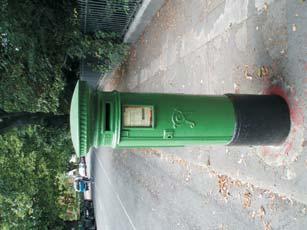 An attractive Victorian cast-iron pillar post box is located on the south side of the square and should be protected.