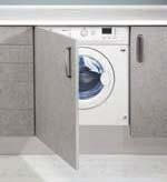 Temperature & Drying Level WHITE: Code: WD1275WH SILVER: Code: WD1275SL INTEGRATED WASHING MACHINE 6kg