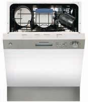 WHITE: Code: DWSN62WH BUILT-IN DISHWASHERS 45CM INTEGRATED DISHWASHER 6 Programmes 10 Place Settings 13 Litre Water
