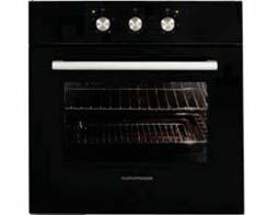 OVENS & COOKERS BUILT IN SINGLE OVEN Fan Oven with Grill 56 Litre Capacity Easy to Clean Enamel Mechanical Timer