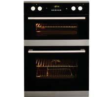BUILT IN DOUBLE OVEN Main Oven: Multifunction Top Oven: Conventional & Grill 33 Litre Top Oven Capacity Catalytic